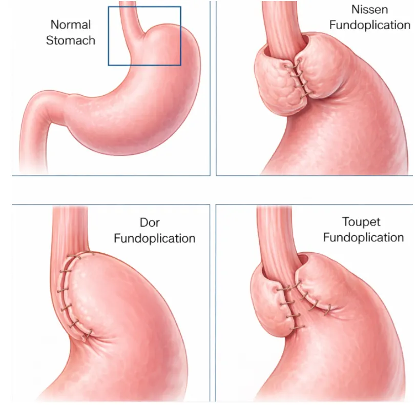Fundoplication Types